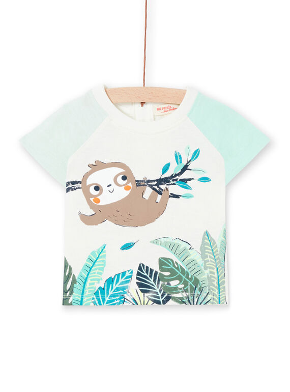 Tee Shirt Manches Courtes Ecru LUVERTI2 / 21SG10Q2TMC001
