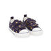 Basket deux velcros fille toile motif curs