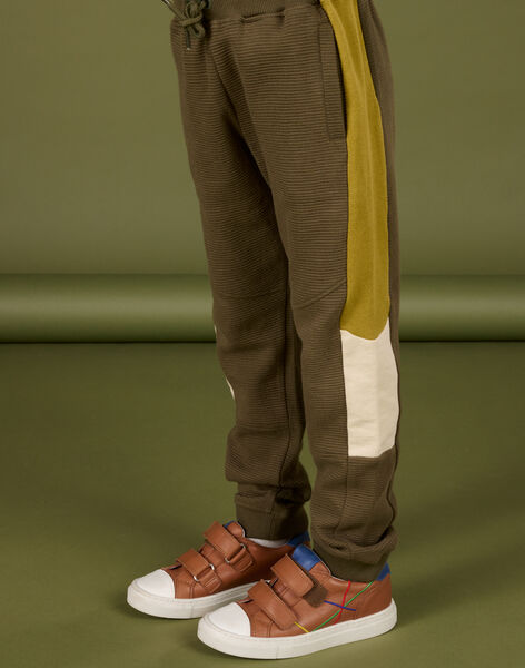 Pantalon de Jogging tricolore PORHUJOG / 22W902Q1JGB609