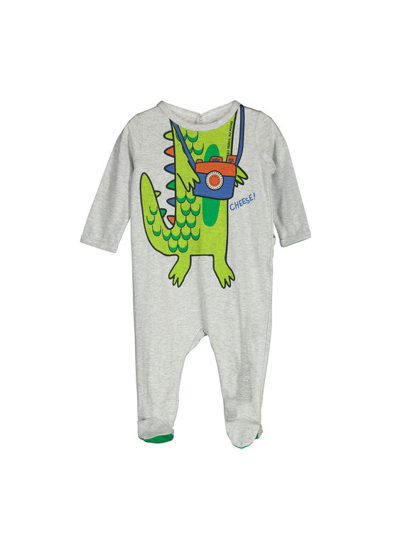 Dors-bien en coton bébé garçon FEGAGRECRO / 19SH1446GREJ906