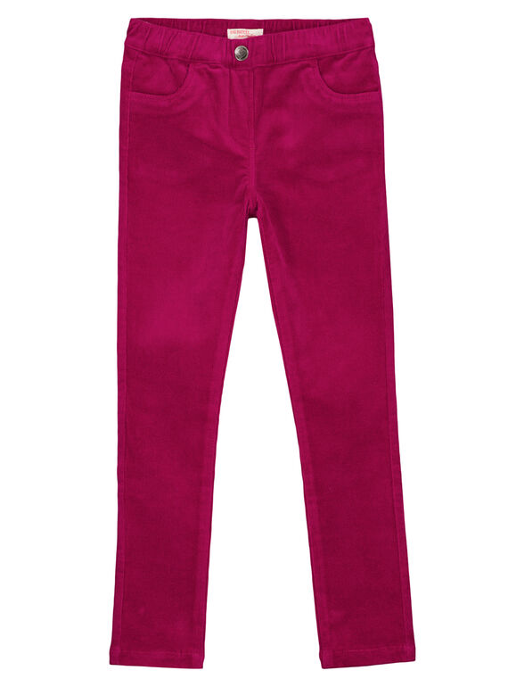 JEGGING VELOURS STRETCH GAJOVEJEG3 / 19W901L2D2B718