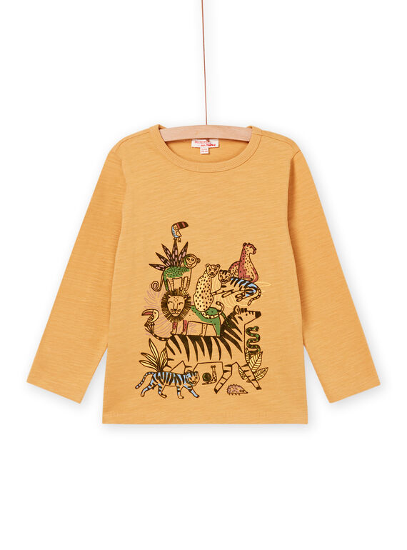 T-shirt à motifs jungle POMOTEE5 / 22W902N2TMLB106