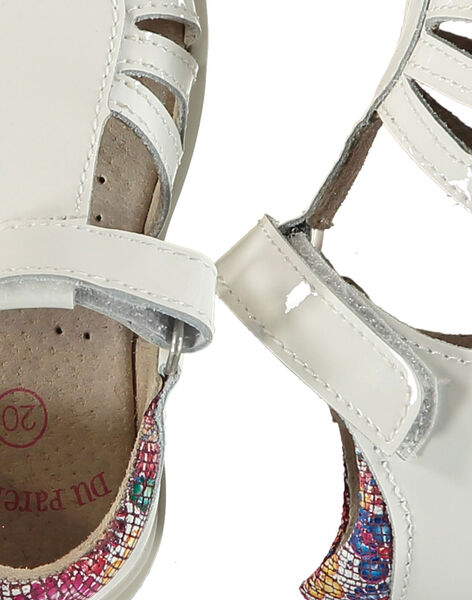 Sandale ville cuir bébé fille FBFSANDPIX2 / 19SK37D1D0E000