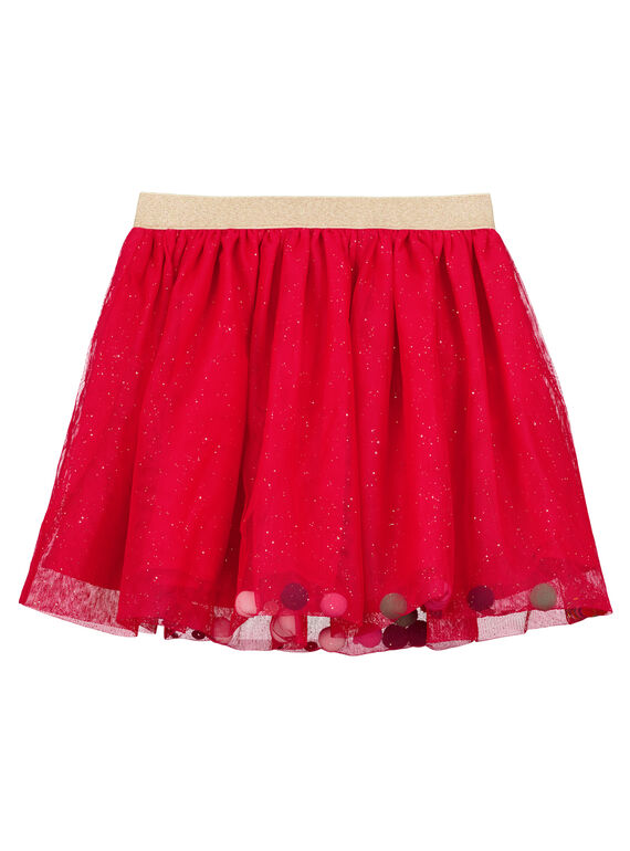 Jupe Rouge GANOJUP2 / 19W901V1JUPF521