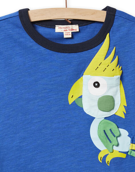 Tee Shirt Manches Courtes Bleu NOGATI3 / 22S902O1TMC702