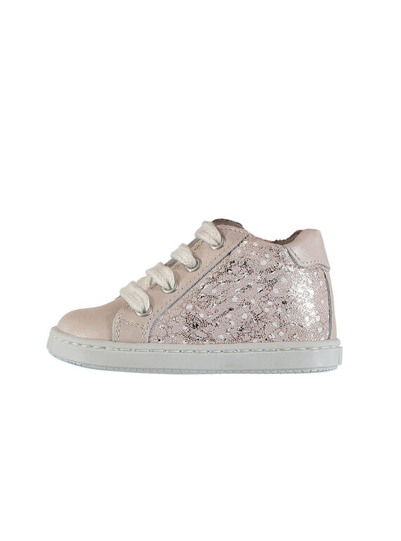 Basket cuir bébé fille FBFBASLIS / 19SK3742D3F030