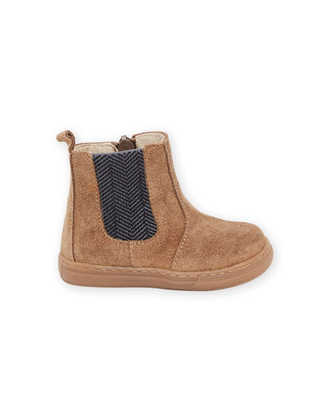 Chelsea boots en croûte de cuir PUBOOTCHEL / 22XK3881D0D803