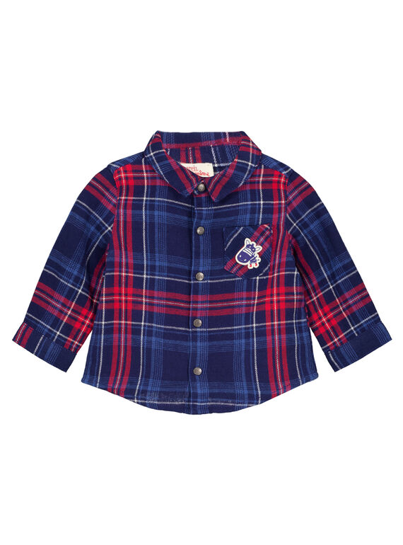 Chemise Bleu marine GUTRICHEM / 19WG10J1CHM070