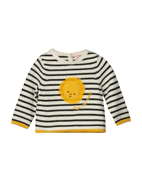 Pull Raye En Maille Bebe Fille Catalogue Dpam Bebe Dpam
