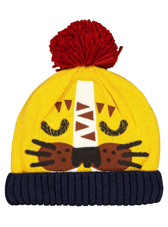 Bonnet avec pompon. GYOMUBON / 19WI02F1BONB116