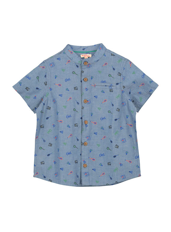Chemise manches courtes garçon FOCACHEM / 19S902D1CHM704