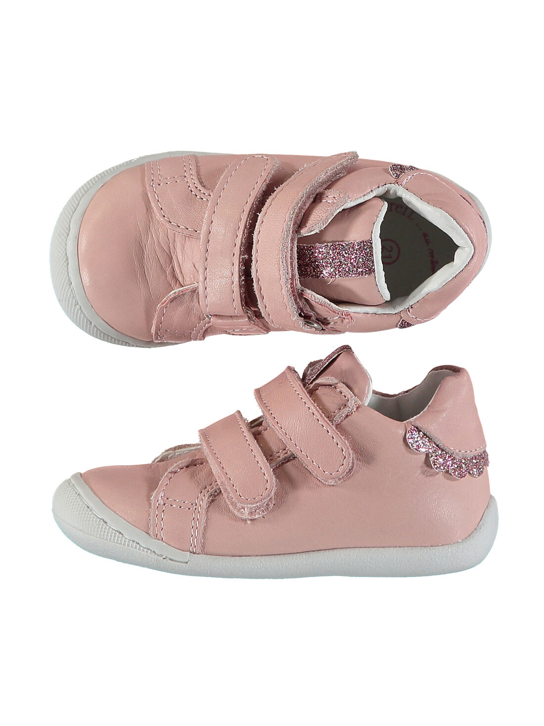 Basket cuir flex bebe fille Baskets fille garcon DPAM