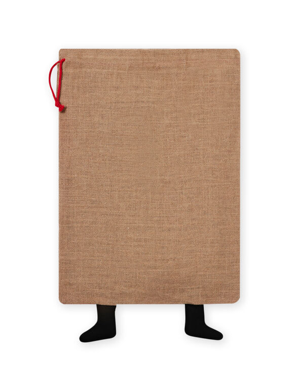 Hotte de Noël en toile de jutte enfant garçon MYONOHOT / 21WI02Q1ACD009