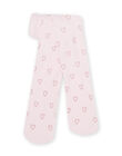 Collant rose clair enfant fille NYAJOSCOL2 / 22SI0162COL321