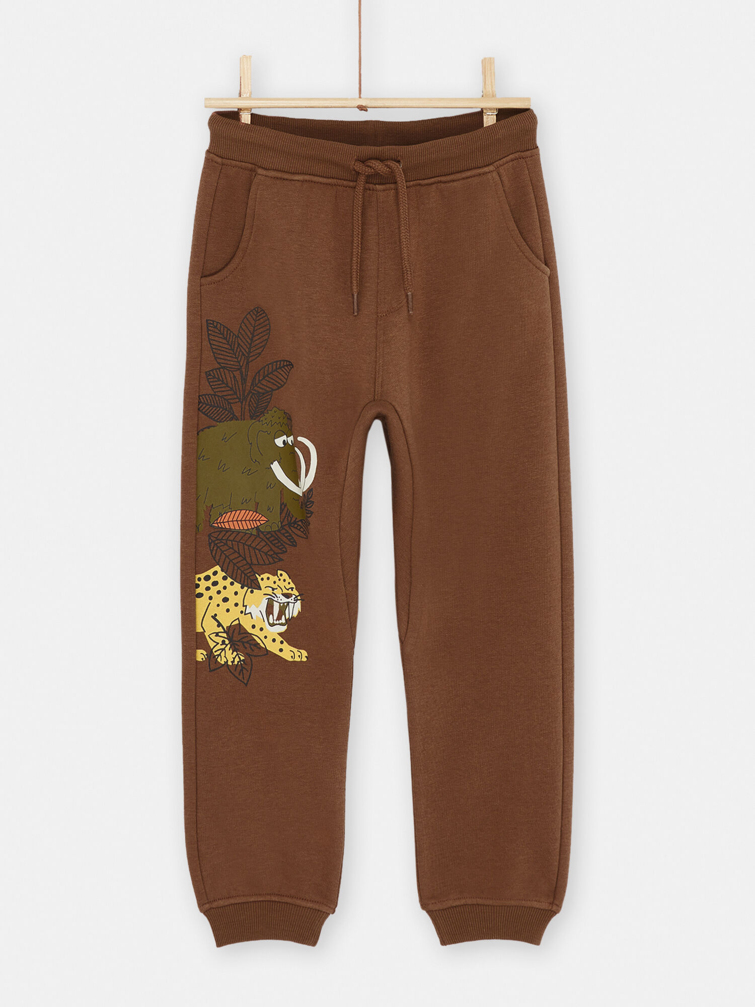 Jogging ecorce a motif prehistoire Ensemble Jogging DPAM
