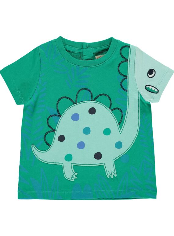 Tee-shirt manches courtes bébé garçon CUDOUTI3 / 18SG10J3TMC613