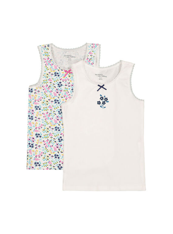 Lot de débardeurs fille FEFADELIB / 19SH1151HLI099