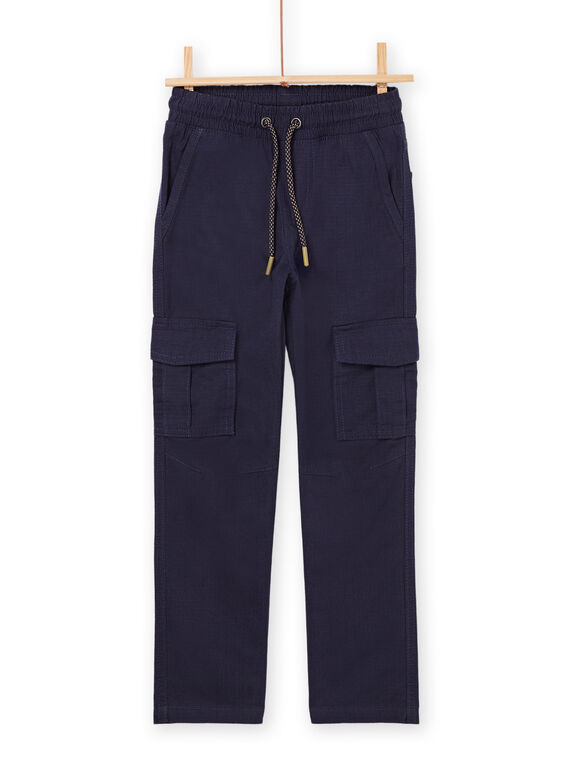 Cargo uni bleu foncé ROJOPAMAT1 / 23S90272PAN705