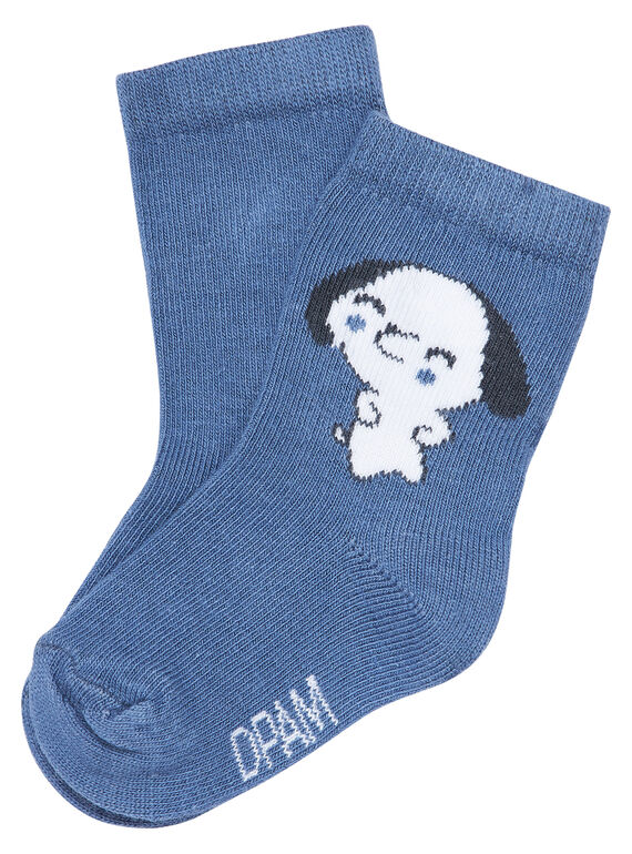 Chaussette chien naissance garçon JOU1CHO3 / 20SF41J1SOQC214