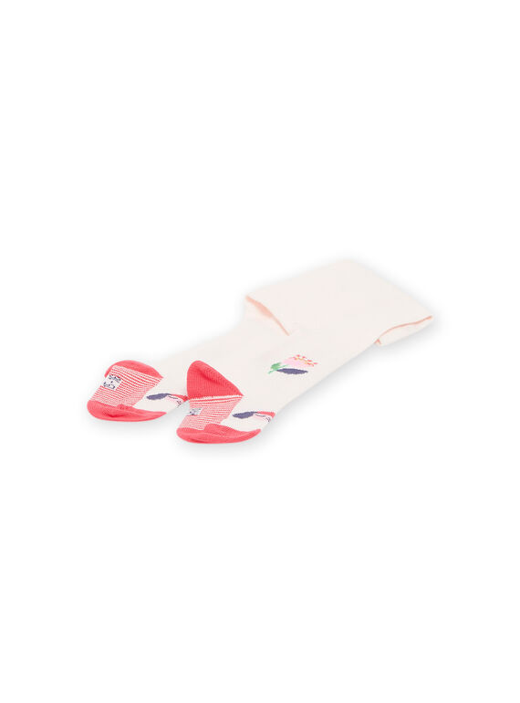 Collants à motifs fleurs, à rayures et fantaisie PYIMUCOL / 22WI09R1COL632
