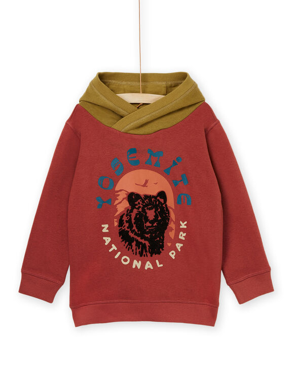 Sweat à capuche à animation ours POPRASWE / 22W902S1SWE511