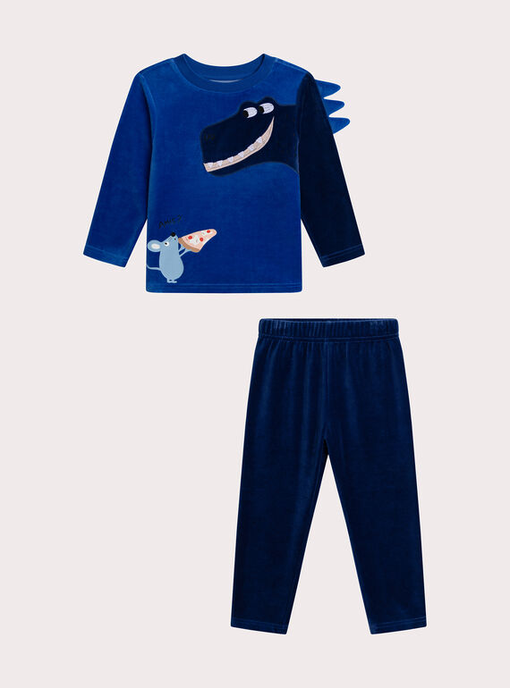 Pyjama dinosaure pour enfant garçon XEGOPYJDINO / 25WH1235PYJ702