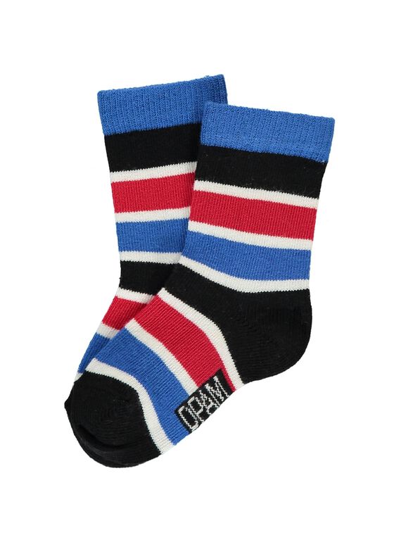 Chaussettes mi-hautes bébé garçon DYUJOCHO1B / 18WI103CSOQ099