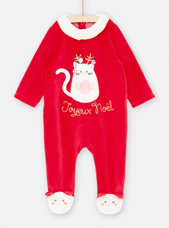 Tenue avec pyjama-grenouillère pour bébé fille Child of Mine made by  Carter's à motif de singe 