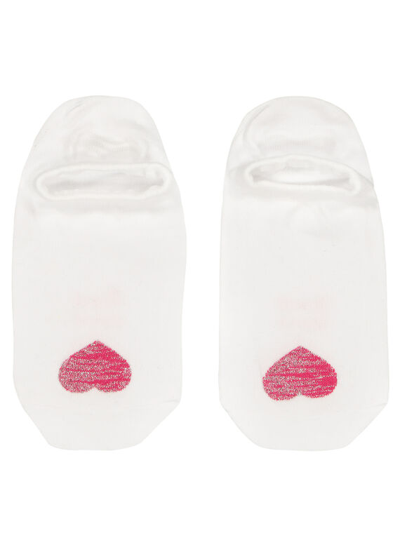 Chaussettes coeur fille FYAJOCHO7B / 19SI01G4SOQ000