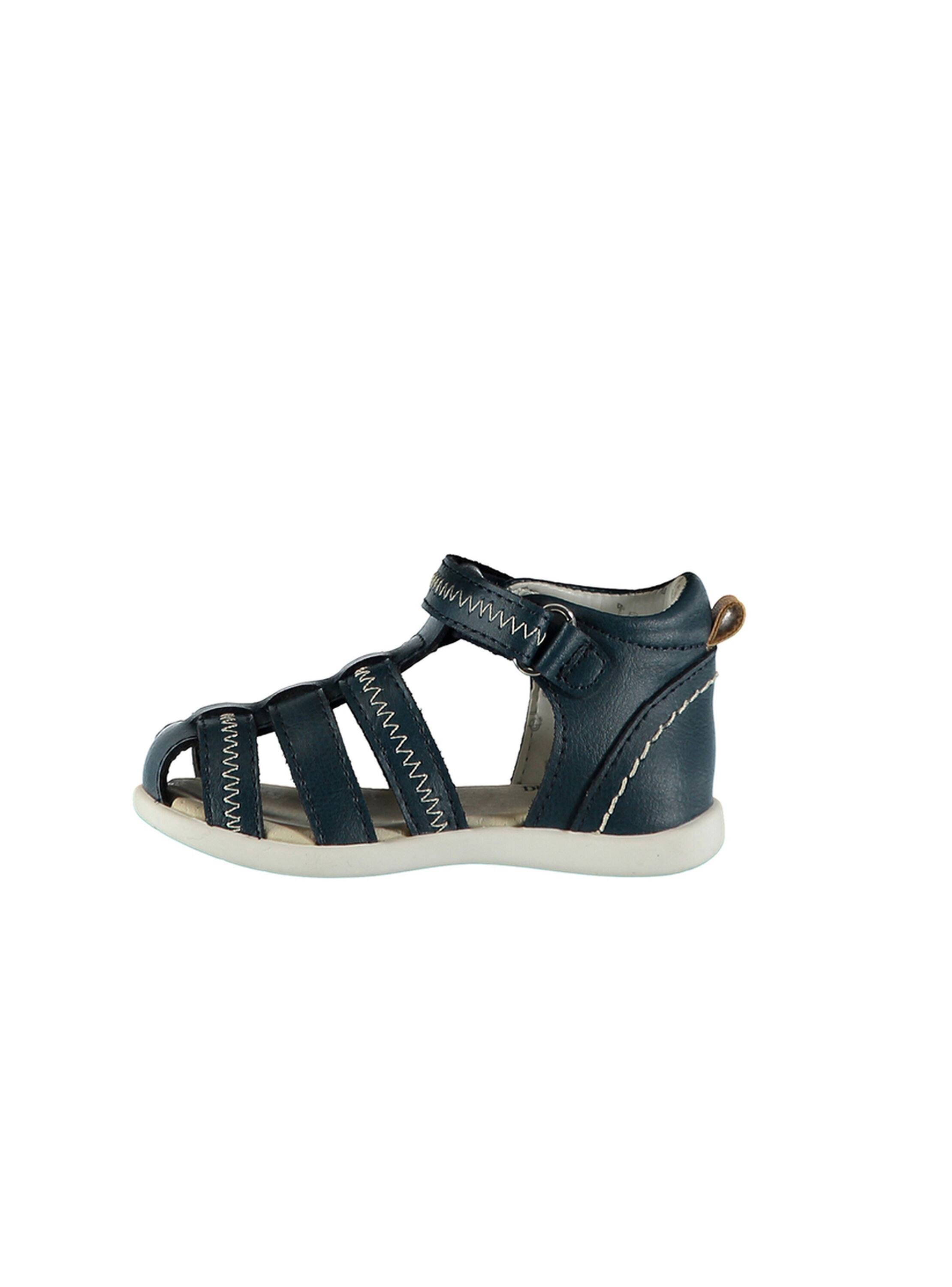 sandales bleu de chauffe