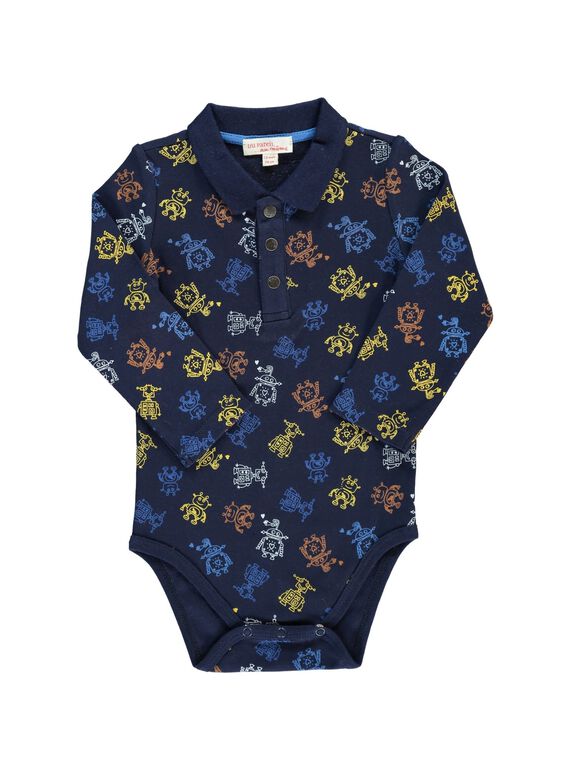 Body polo manches longues garçon DUBLEBOD / 18WG1091BOD099