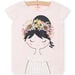Tee Shirt Manches Courtes Rose