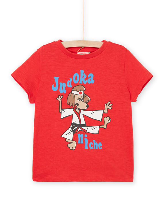 T-shirt àmotif judoka ROJOTI1 / 23S90282TMCF518