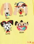 T-shirt à manches courtes à motif chiens - Mixte ROSPATI2 / 23S902P6TMC116