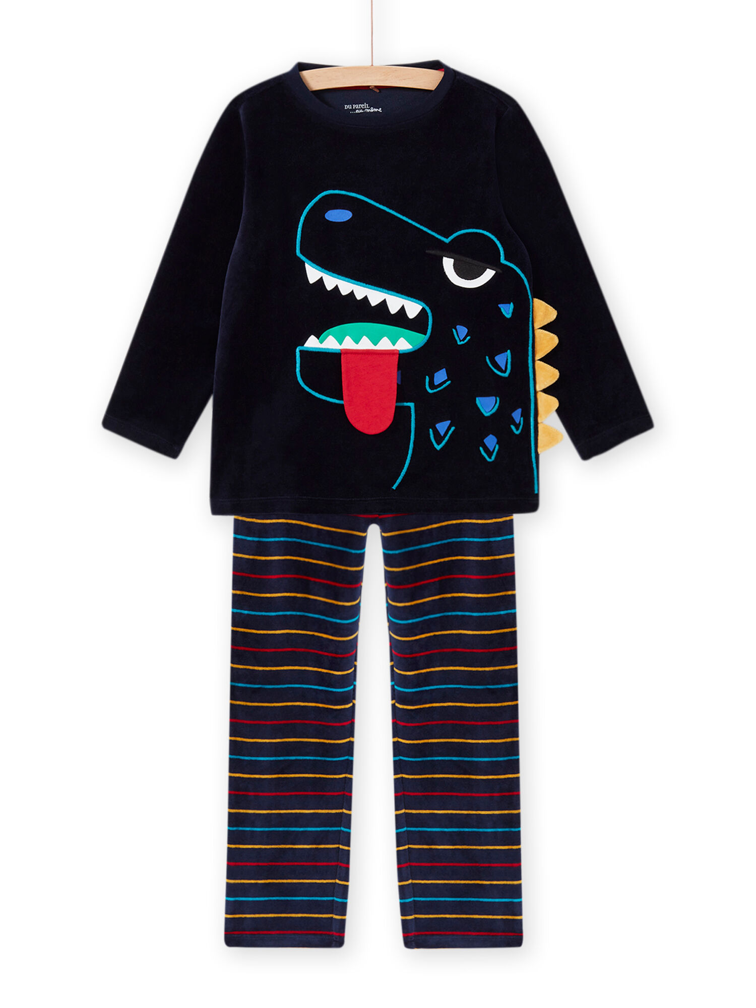 Ensemble pyjama motif dinosaure phosphorescent enfant garcon Pyjama DPAM