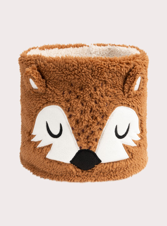 Snood animation renard pour garçon VYOGROSNO3 / 24WI02N2SNO109