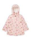 Manteau imperméable à capuche imprimé arc-en-ciel PALEOIMPER / 22W901F2IMPD319