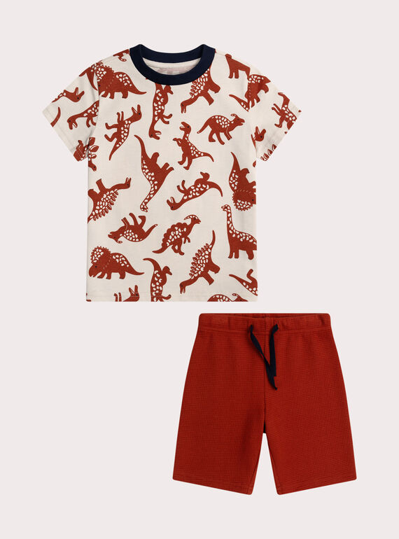 Pyjama dinosaure pour enfant garçon WEGOPYCGAUF / 25SH12V2PYJ811
