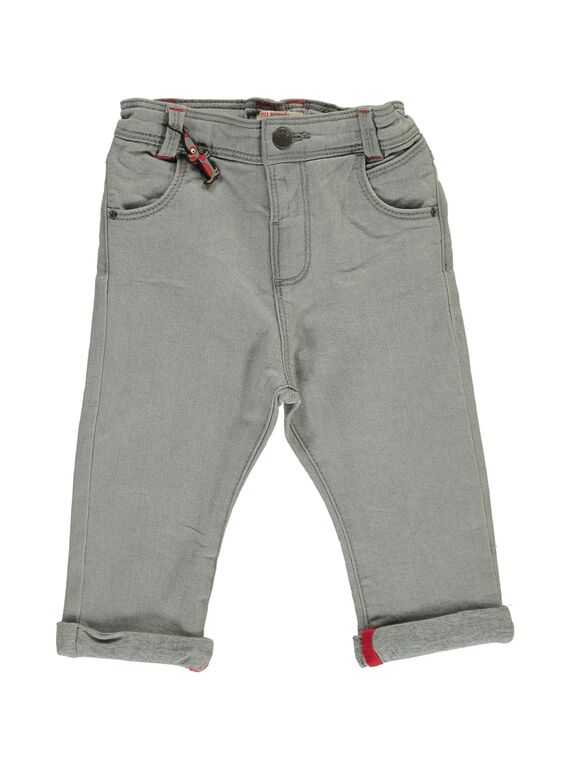 Jean gris bébé garçon DUROUJEAN / 18WG1021JEAK004