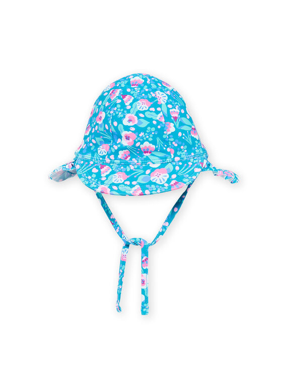 Chapeau bleu à imprimé fleuri RYICHA / 23SI09C3CHAC217