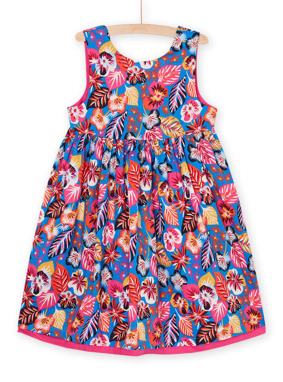 Robe bleu et rose réversible RAJUNROB2 / 23S901U2ROBC209