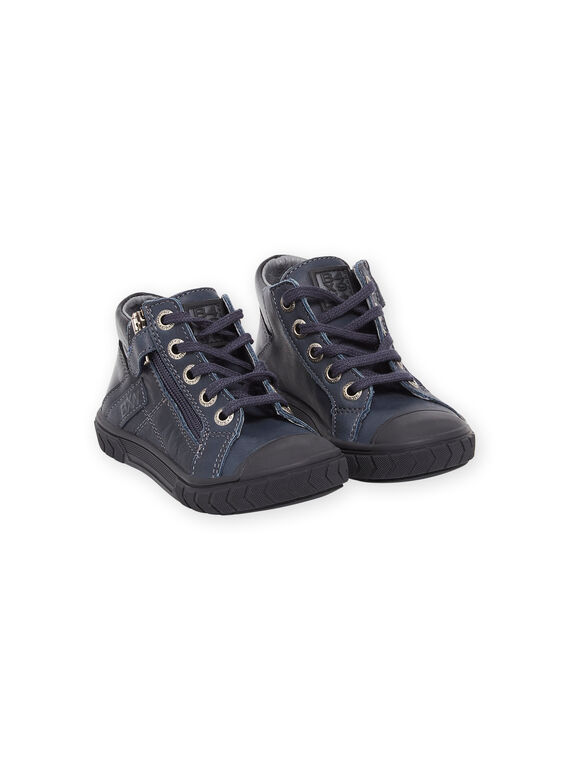 Baskets montantes en cuir POBASCAPO / 22XK3673D3Q070
