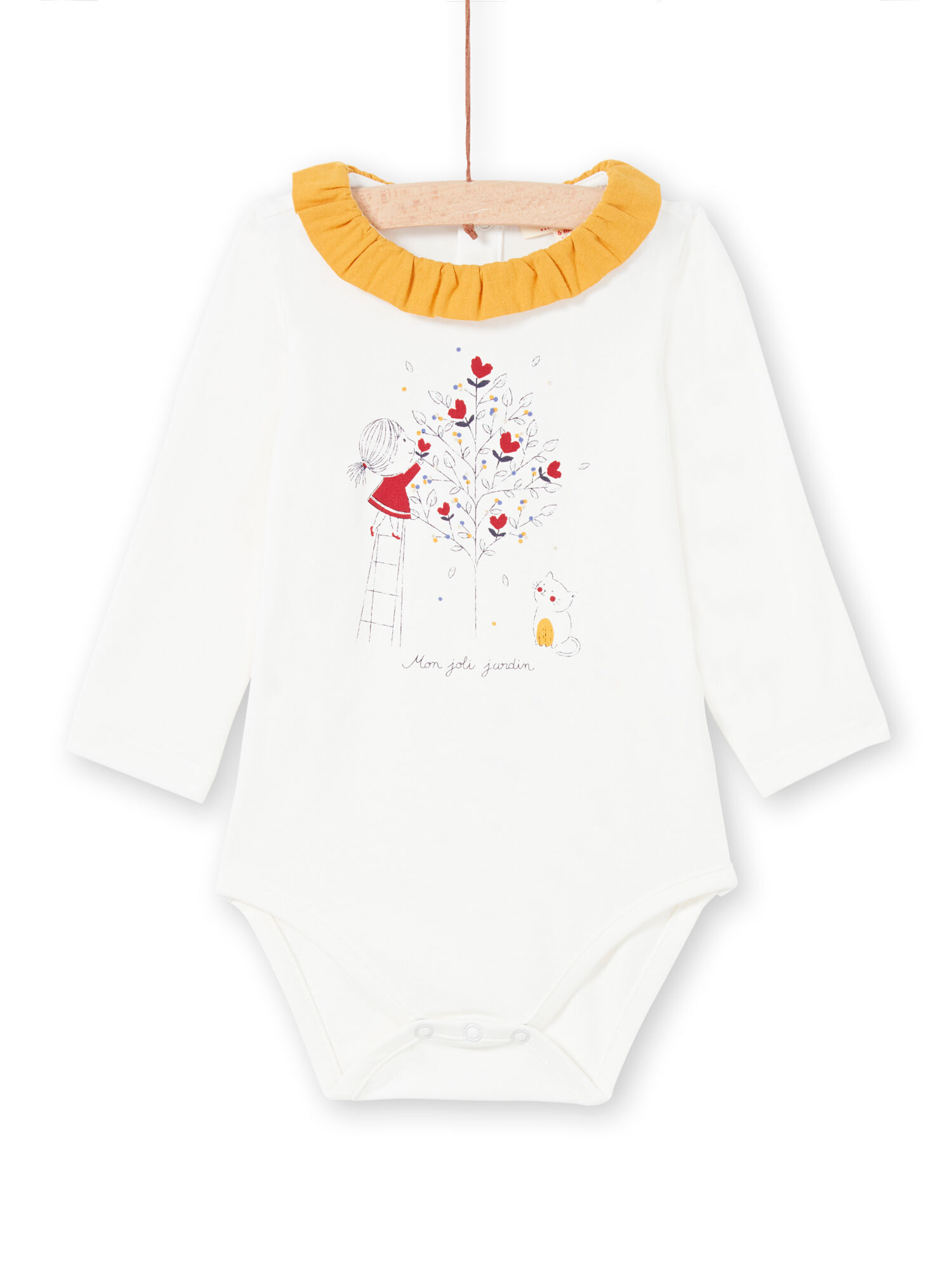 Body col volanté 2025 bebe