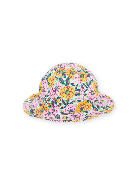 Chapeau multicolore à imprimé fleuri RYIEXOCHA / 23SI09C1CHA001