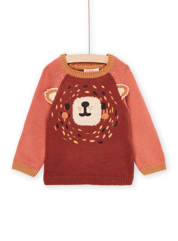 Pull en tricot avec animation PUPRAPUL / 22WG10S1PUL501