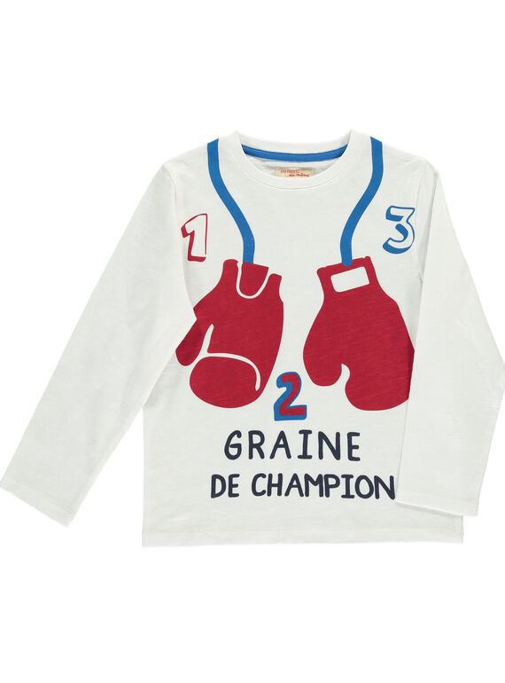 Tee-shirt manches longues garçon DOJOTISLU5 / 18W9023ED32000