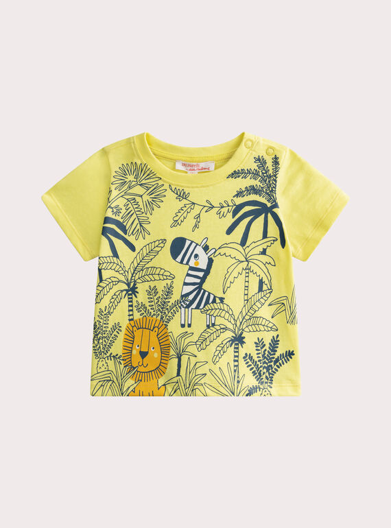 T-shirt safari pour bébé garçon WUPRITEE2 / 25SG10S3TMC116