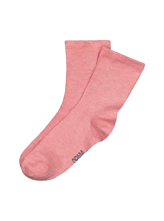 Chaussettes à paillettes fille FYAJOCHO2A / 19SI0136SOQ304