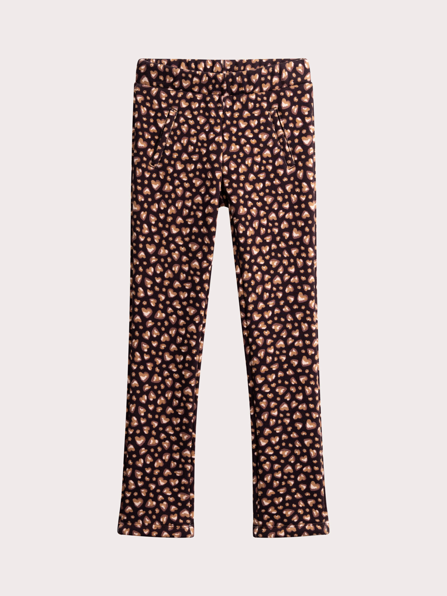 Pantalon double chaud leopard pour fille Pantalon et Jeans DPAM