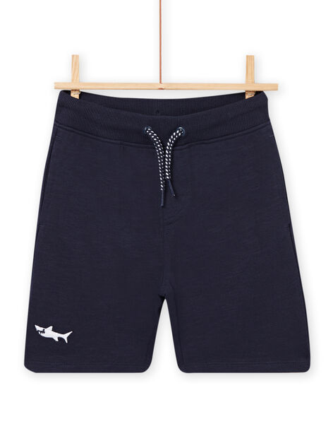 Bermuda bleu nuit enfant garçon NOJOBER1 / 22S902C8BER705